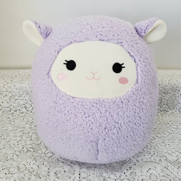 Squishmallows Fuzz A Mallow "Lydia"  Large Lamb Plush 12" - Picture 2 of 6